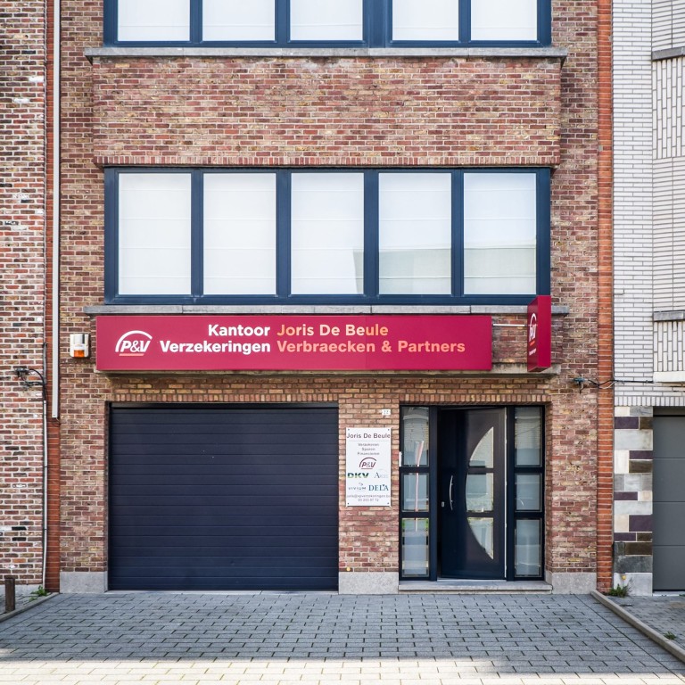 Het V&P Verzekeringen kantoor in Zwijndrecht