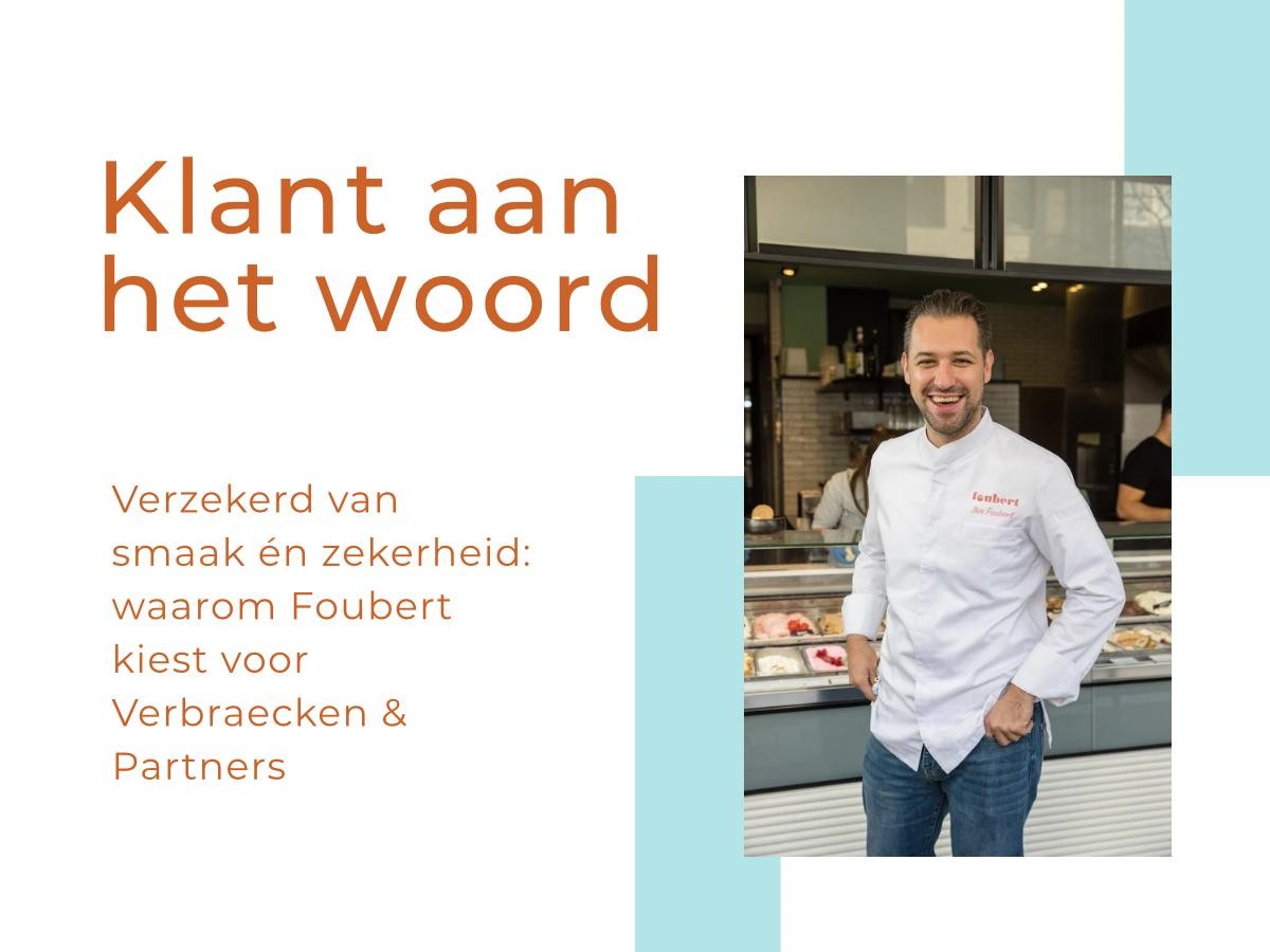 Logo/afbeelding van Verzekerd van smaak &eacute;n zekerheid: waarom Foubert kiest voor Verbraecken &amp; Partners